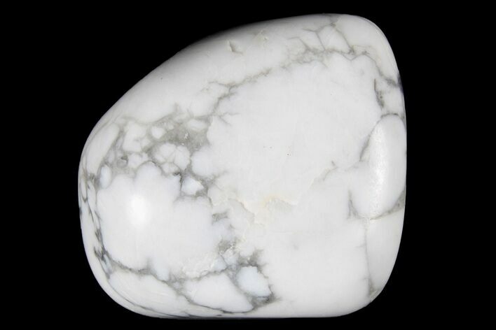 Large Tumbled White Howlite Stones - Photo 1